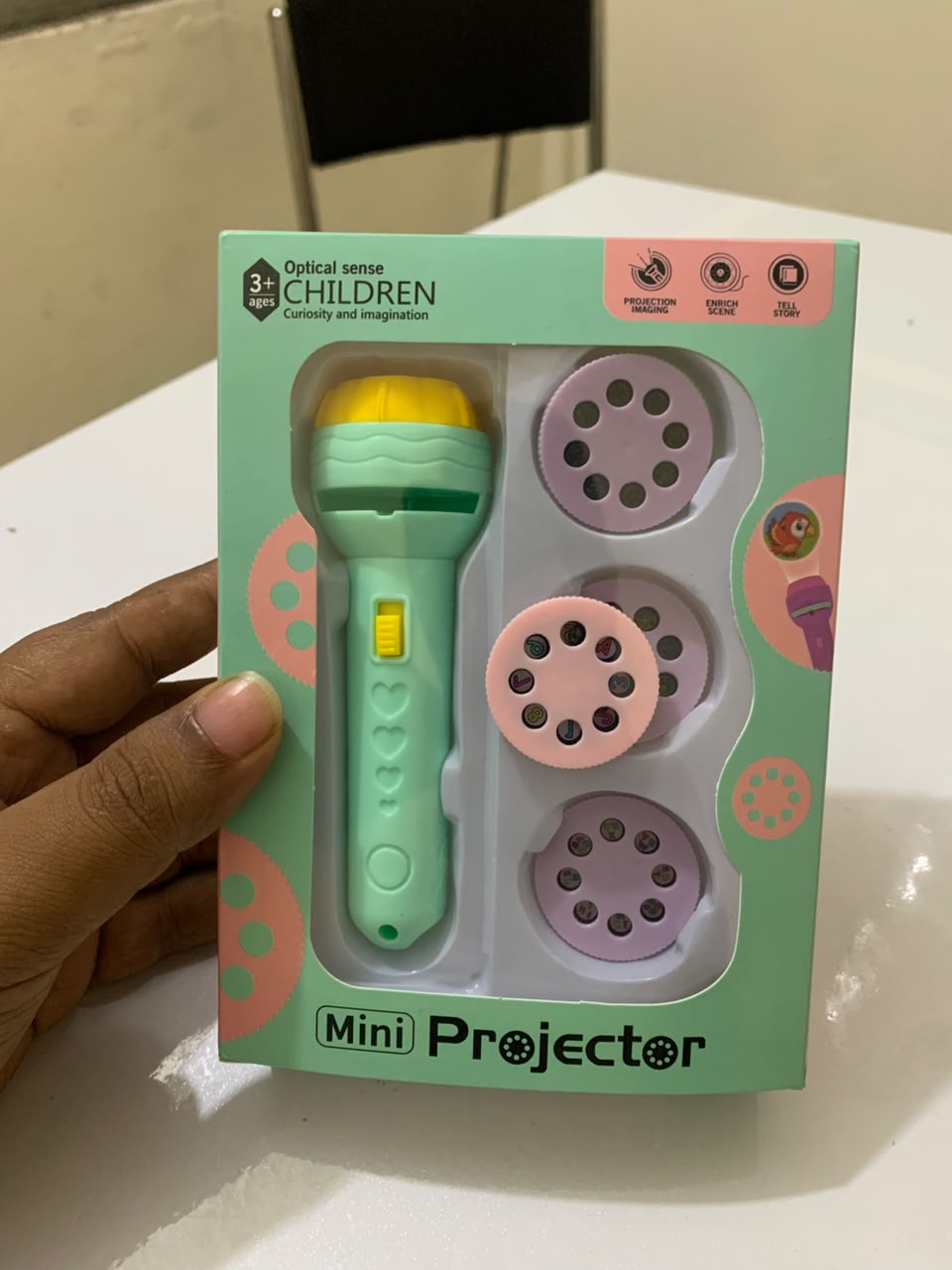 Mini Projector Flashlight  Toys - ( High Quality )  40 photo